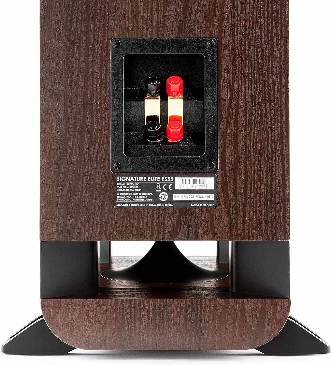 Polk Audio Signature Elite ES20 Bookshelf Speaker - Hi-Res Audio Certified,Dolby Atmos & DTS:X Compatible, 1
