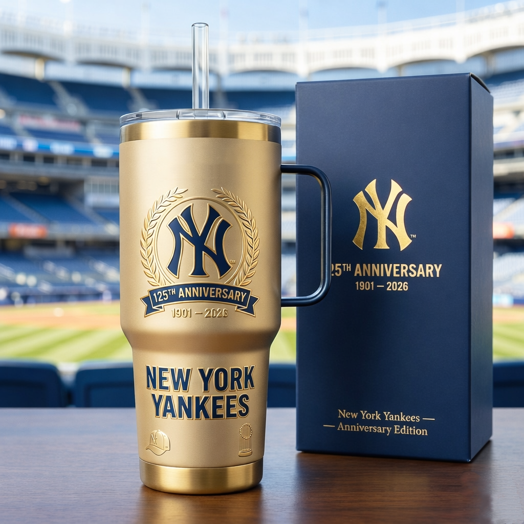 New York Yankees 125th Anniversary Limited Edition Tumbler