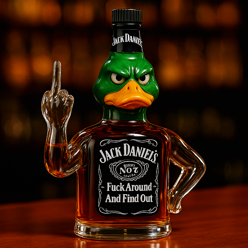 Commander Quack Whisky Bottle——The Last Word