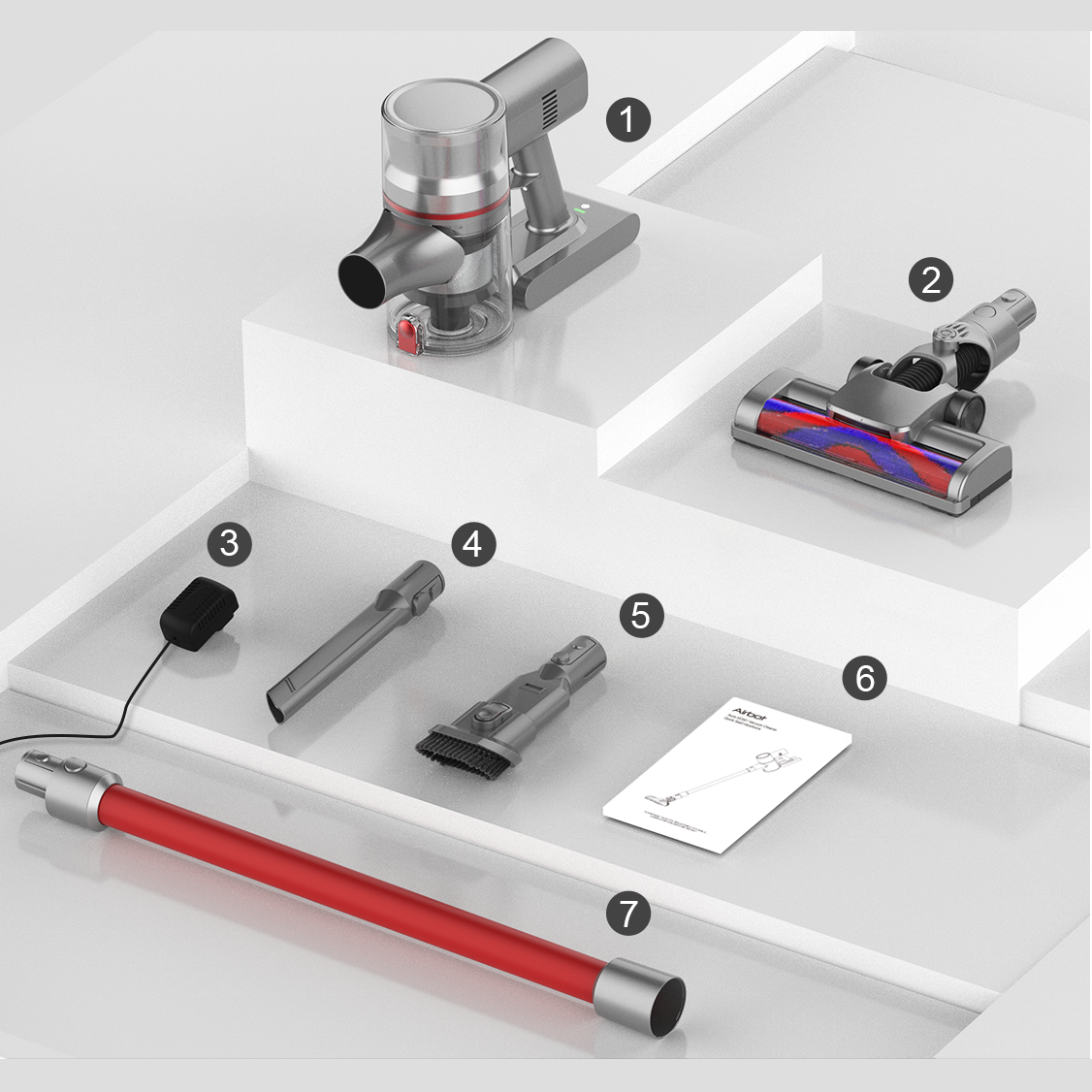 [ 配件 ] Airbot Supersonics Aura VC801 Spare Parts