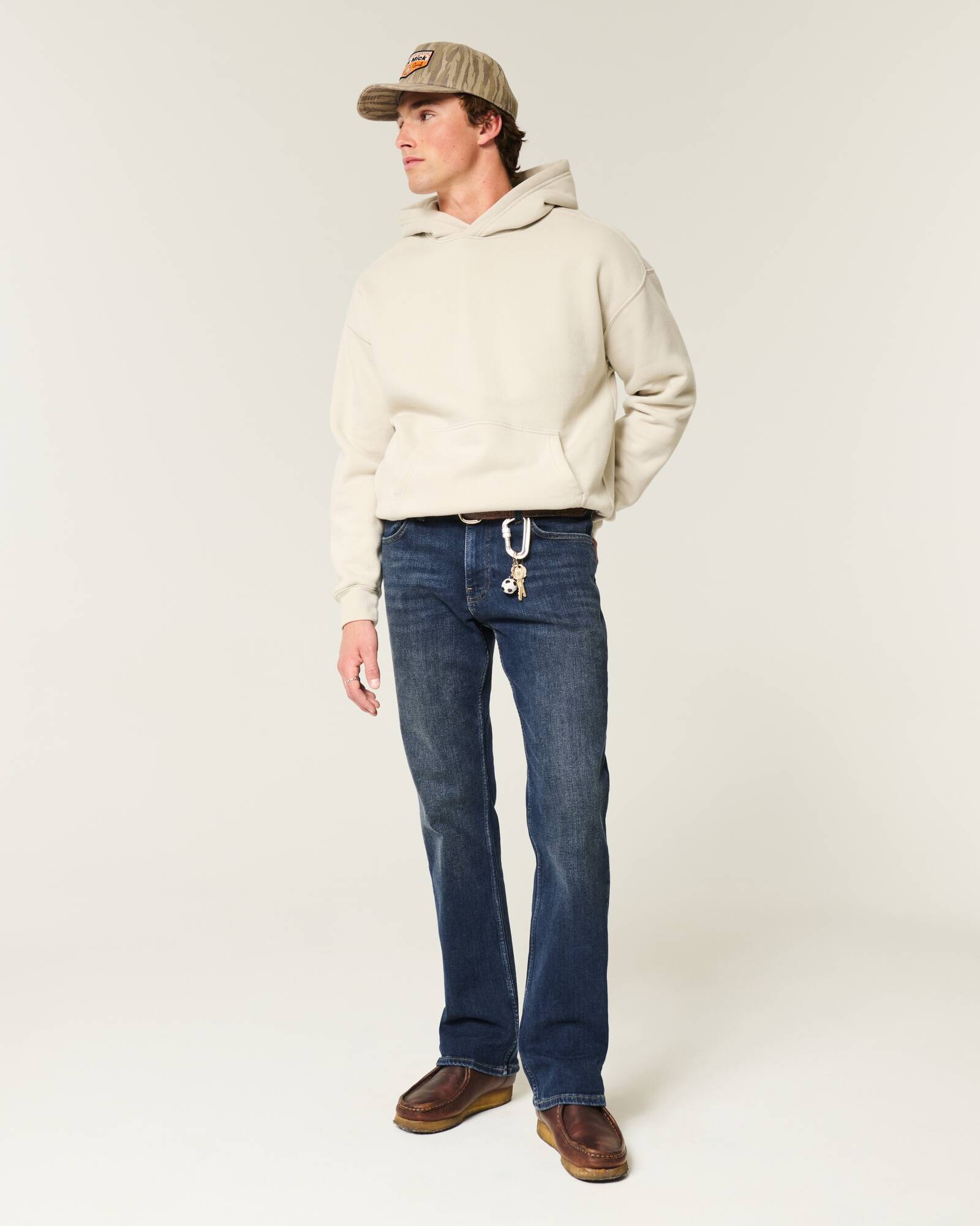 Light Wash Bootcut Jeans