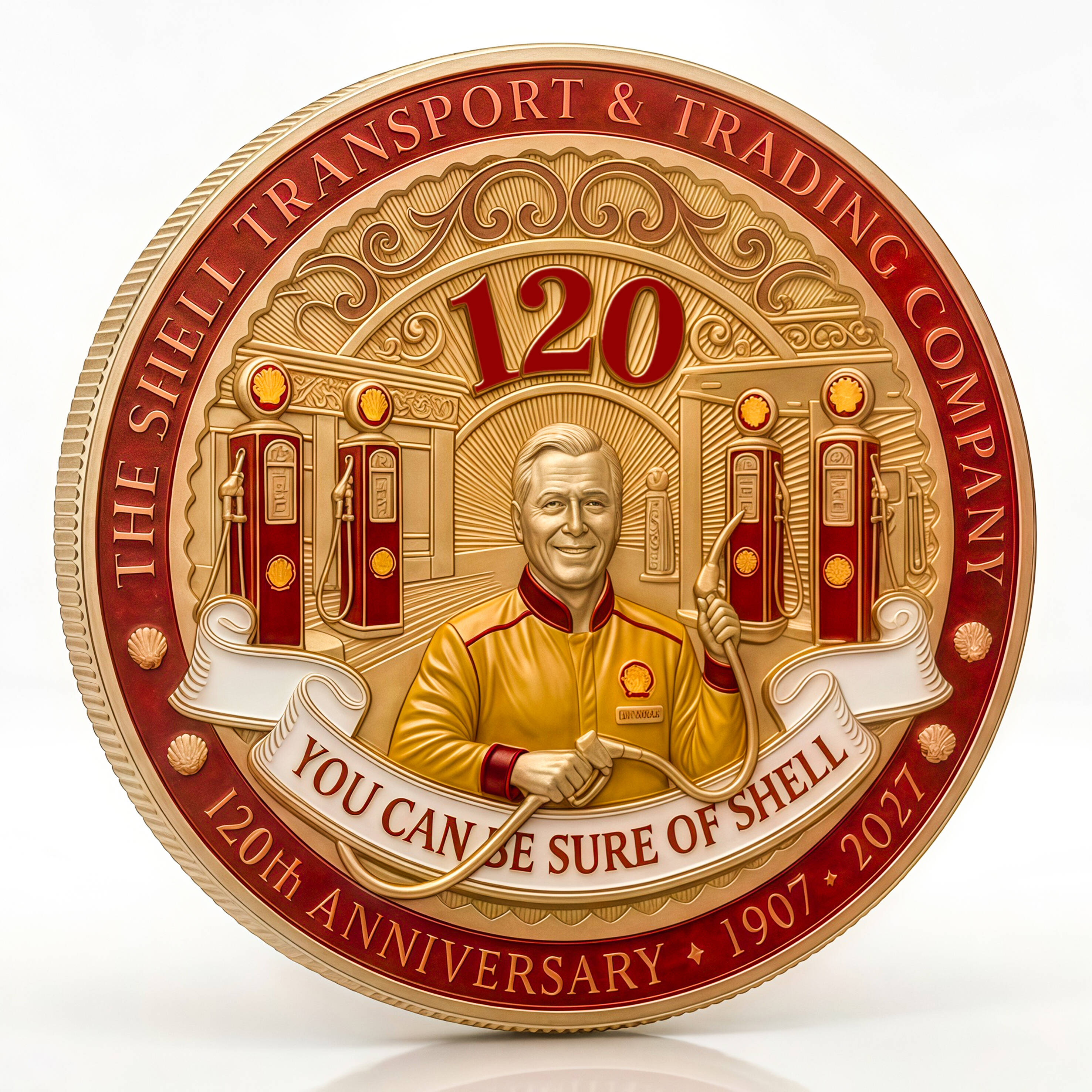 🔥Shell 120th Anniversary: Own a Piece of Energy History!