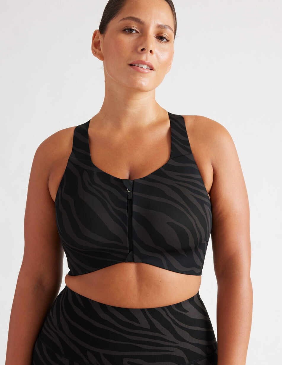 Catalyst Front Zip Sports Bra