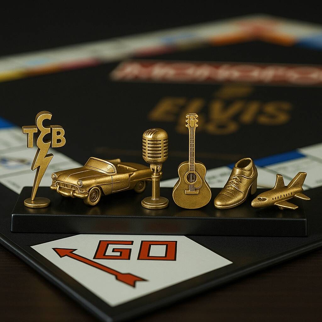 🎤 The King of Rock ’n’ Roll 90th Anniversary Monopoly