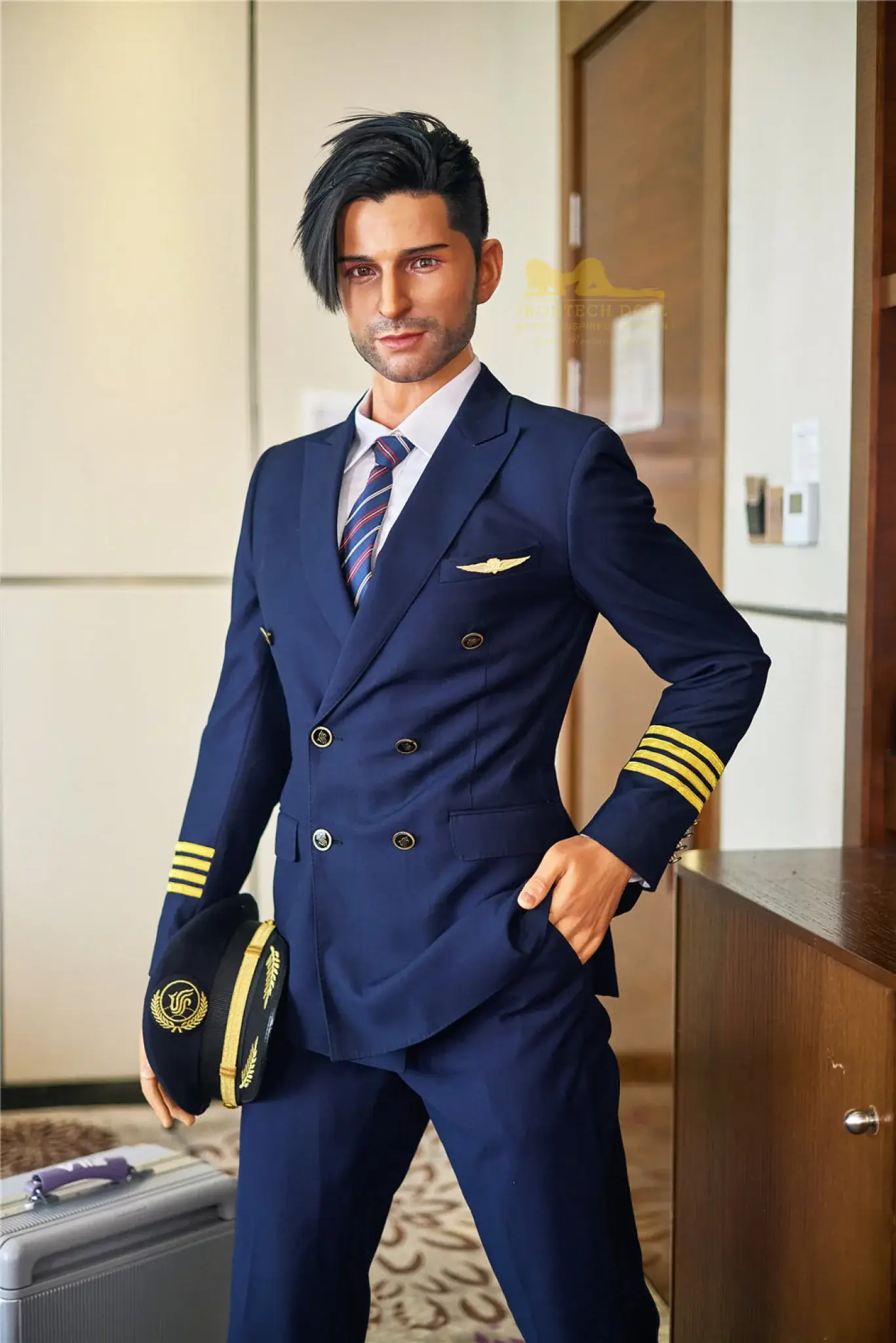 George Pilot Silicone Male Sex Doll - Joy Love Dolls Doll