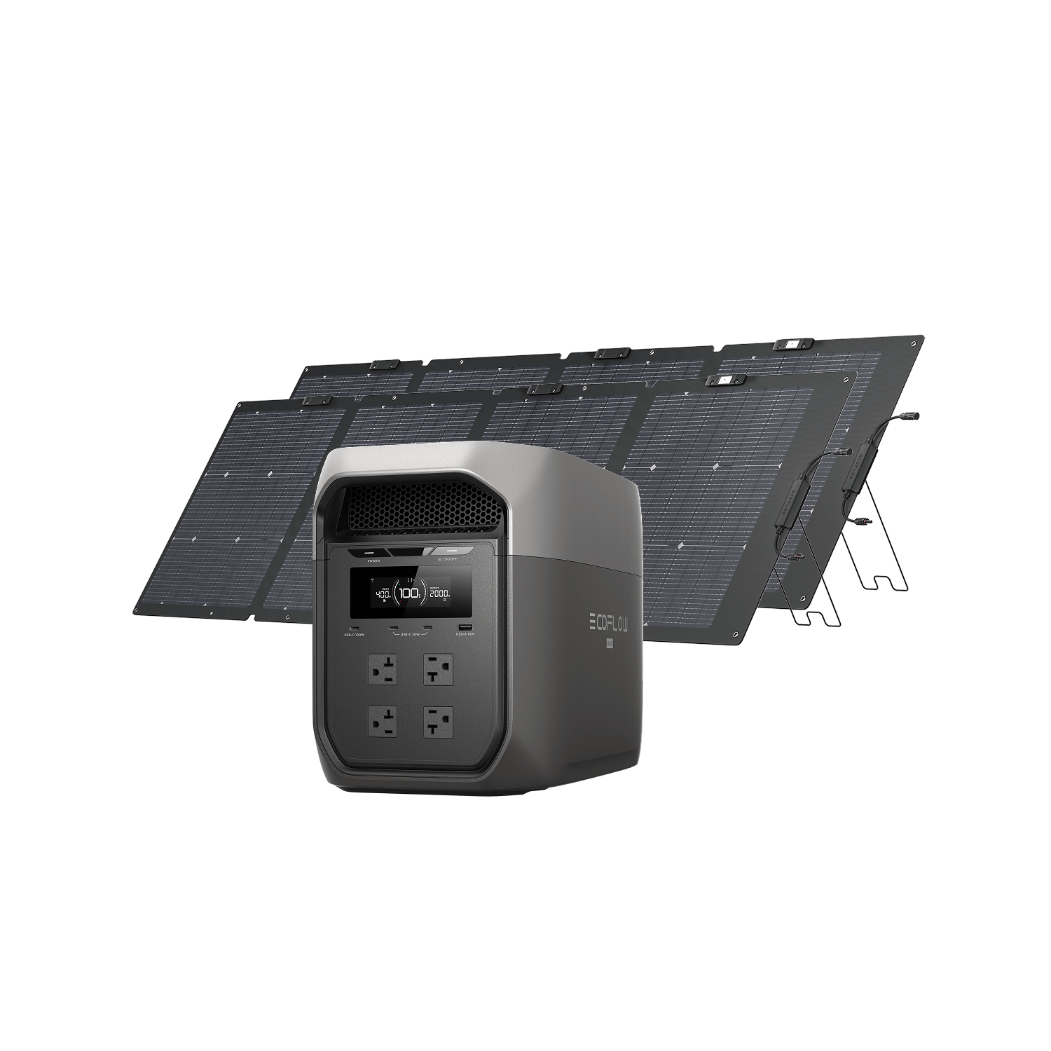 EcoFlow DELTA 3 Max Series Portable Power Station (2048Wh)