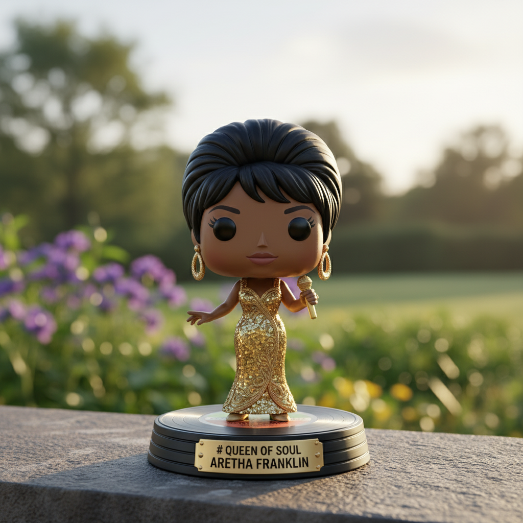 Aretha Franklin 84th Birthday Commemorative POP! Figurine