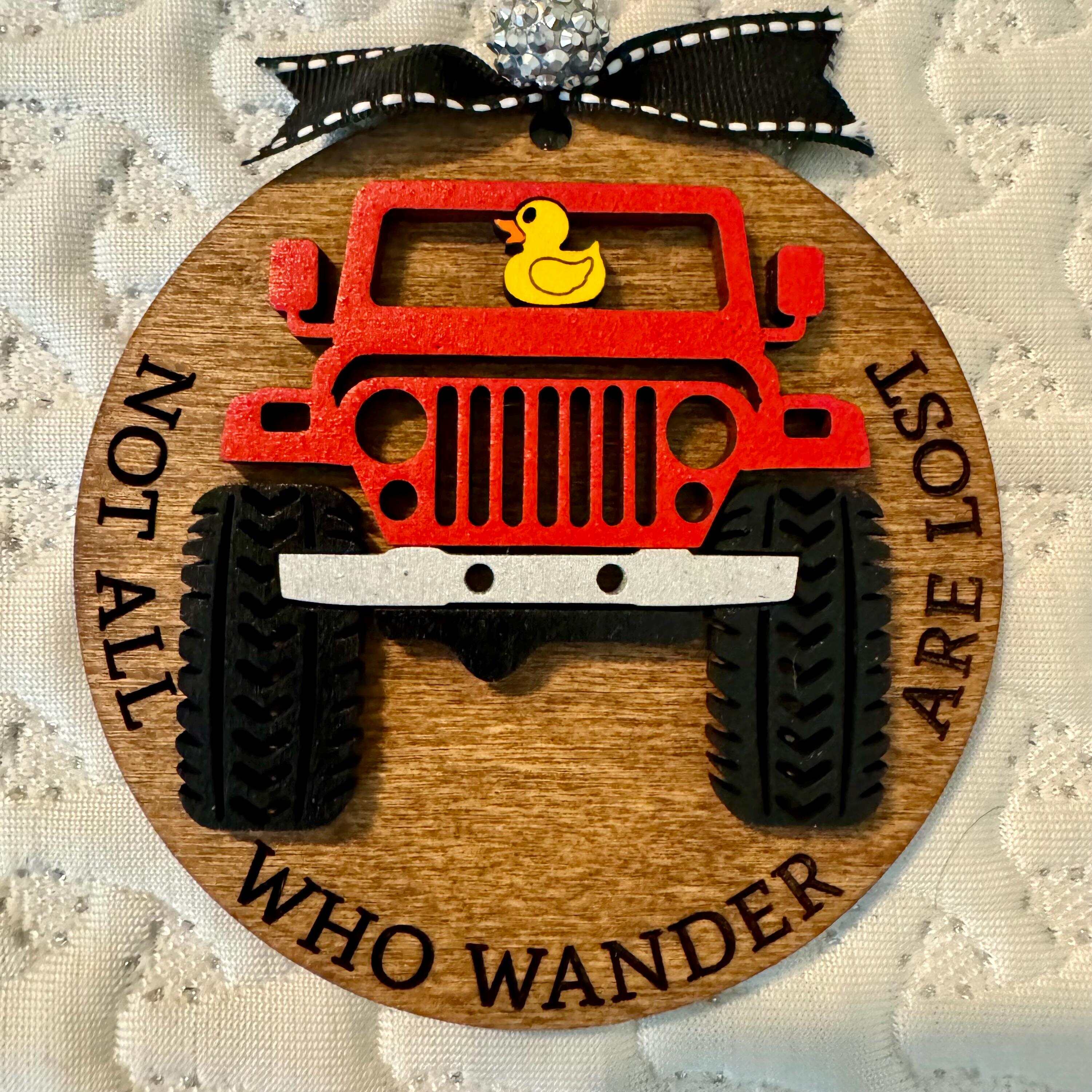 Jeep “FUN” Ornament