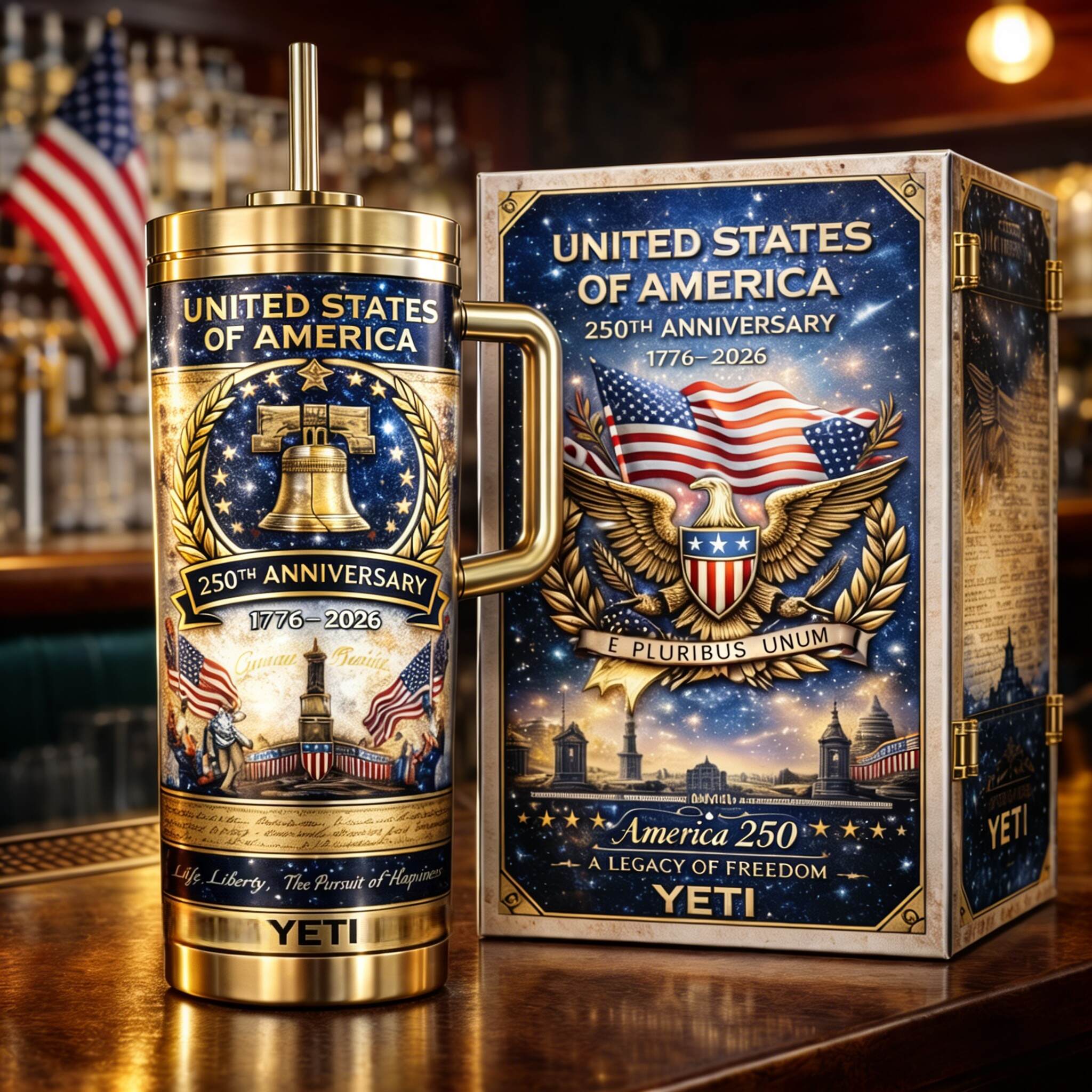 🔥🔥America 250™ Limited Edition YETI Tumbler
