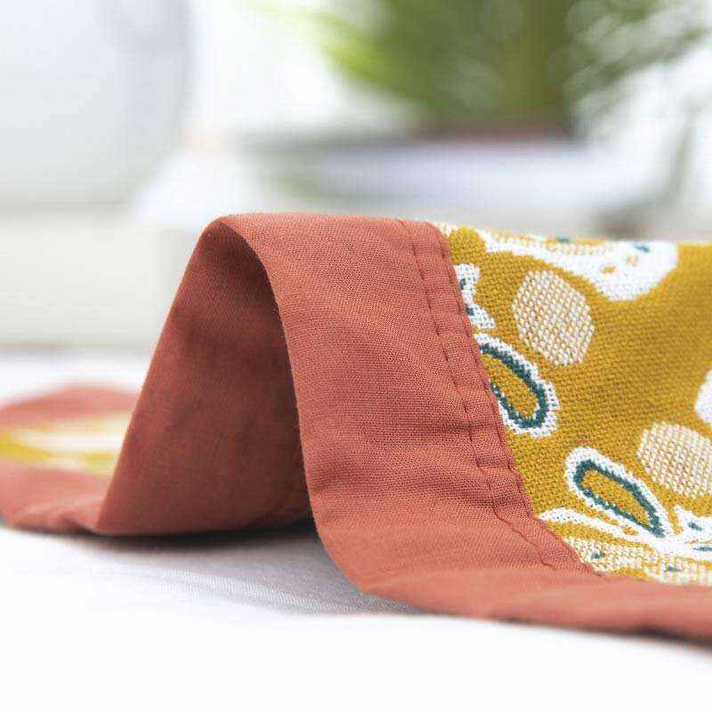 Flower Fireworks Pattern Cotton Gauze Quilt