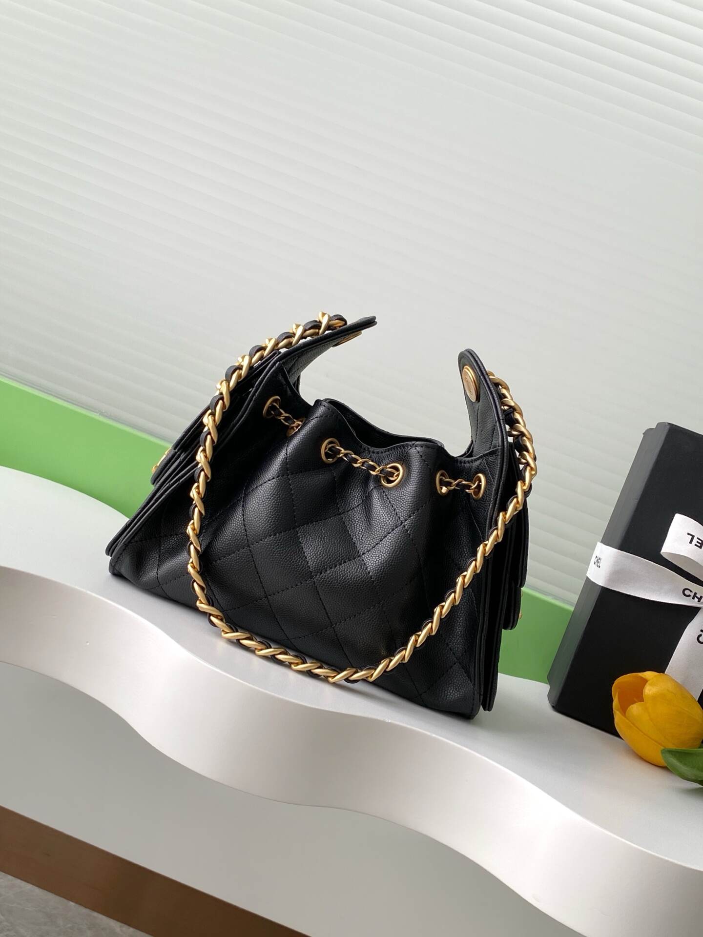 Chanel 5P Denim Hiphop Mini Bag