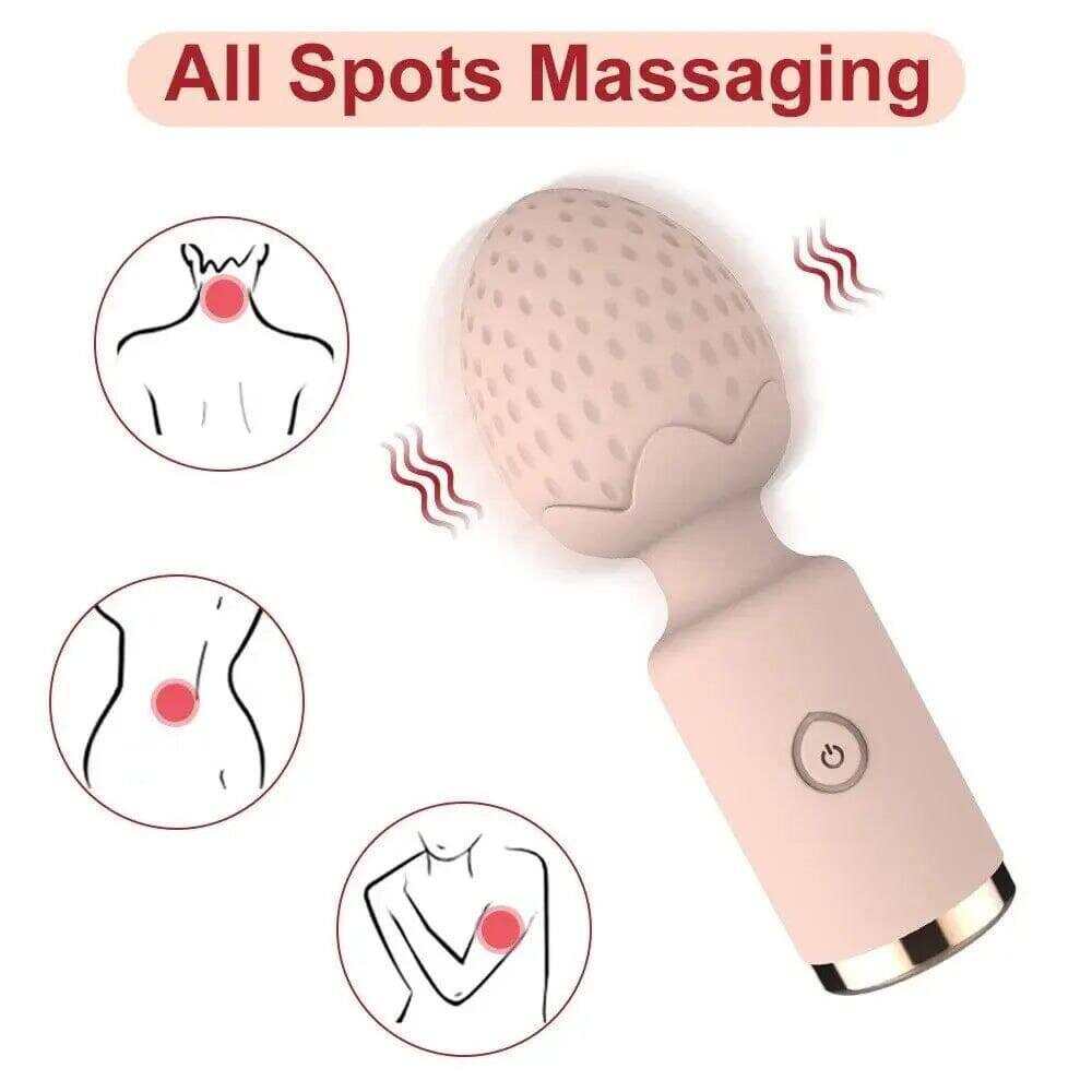Strawberry Vibrator Dildo – Female Masturbation & Anal Sex Toy