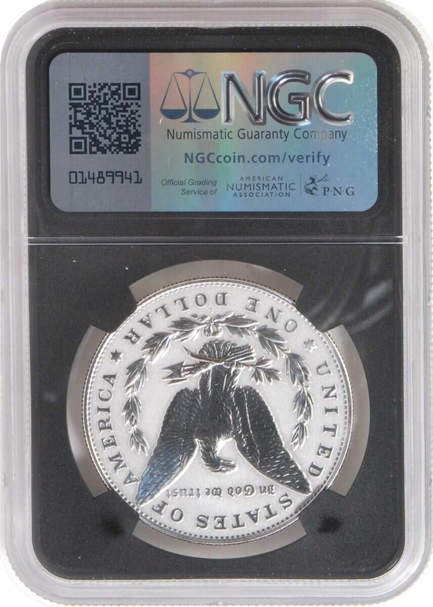 2023 6 PC Morgan and Peace Silver Dollars NGC MS70/PF70/ Reverse PF70 Advance Releases signed by Edmund C. Moy & David Ryder U.S. Mint Directors