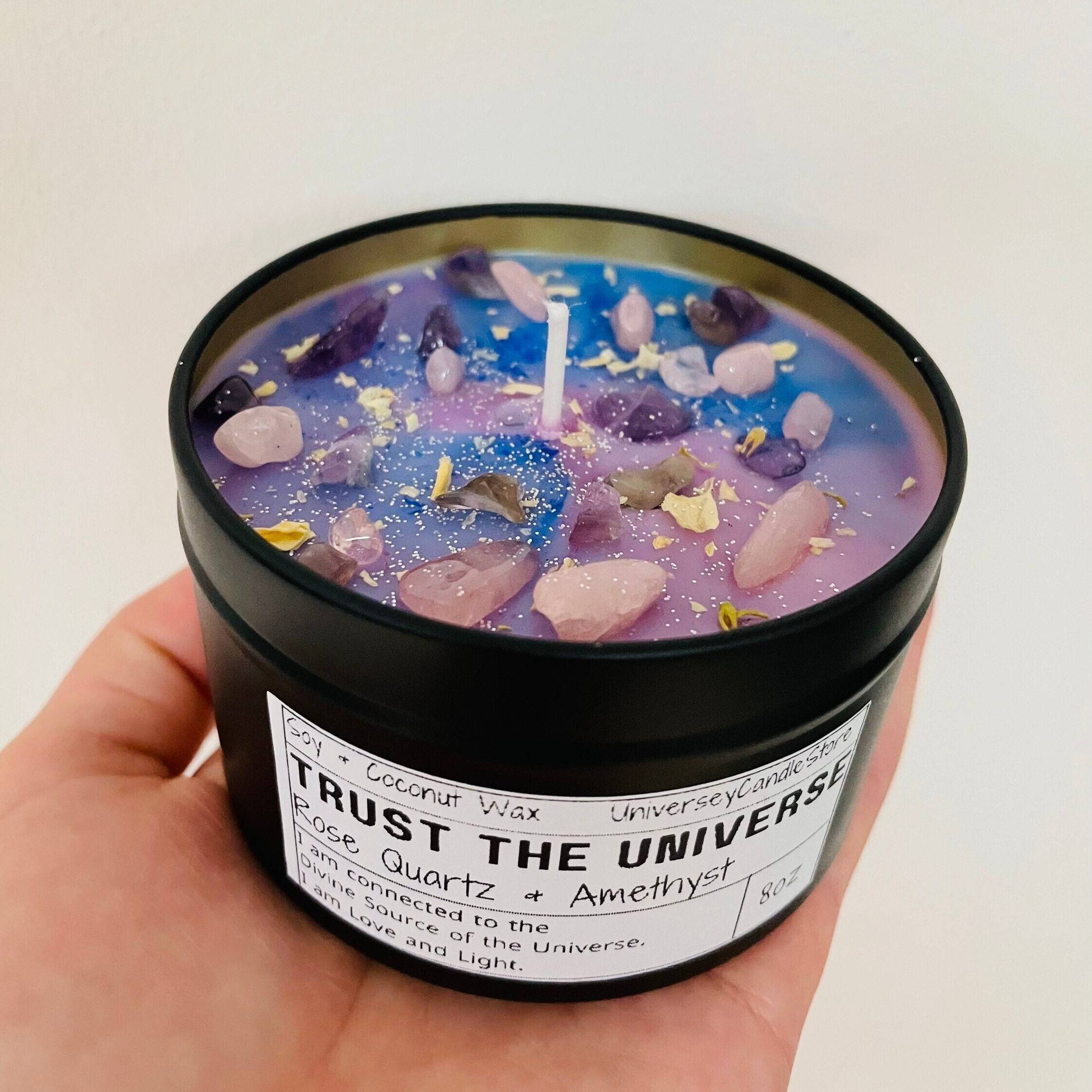 🔥TRUST THE UNIVERSE candle -Spiritual Release Energy Gift