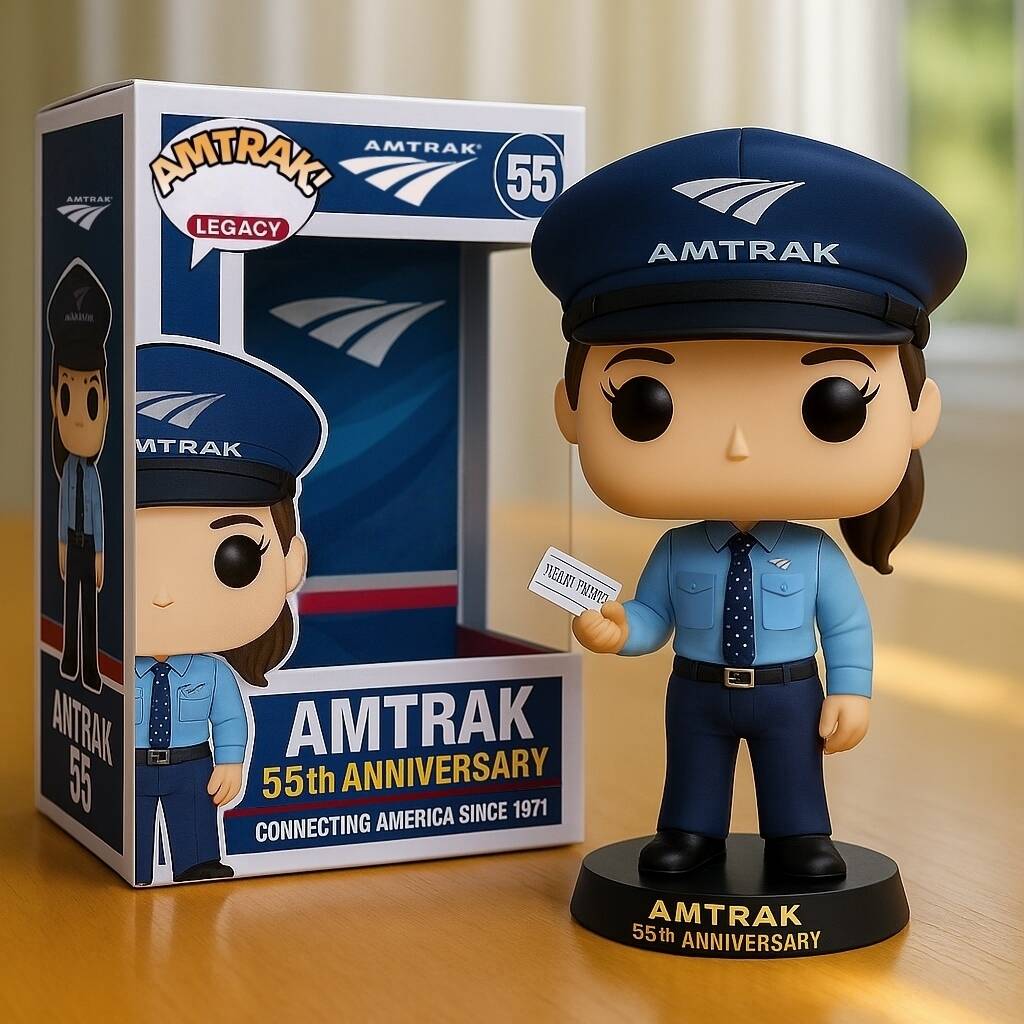 POP! Amtrak 55th Anniversary