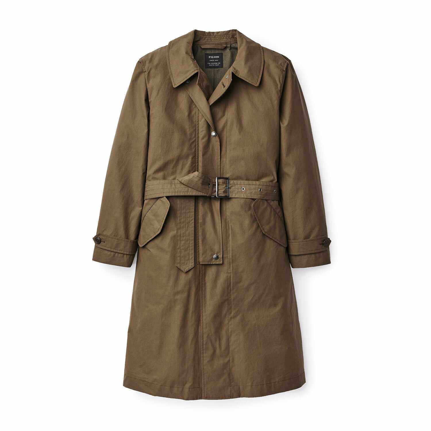Women's Sawyer Trench Coat - Marsh Olive