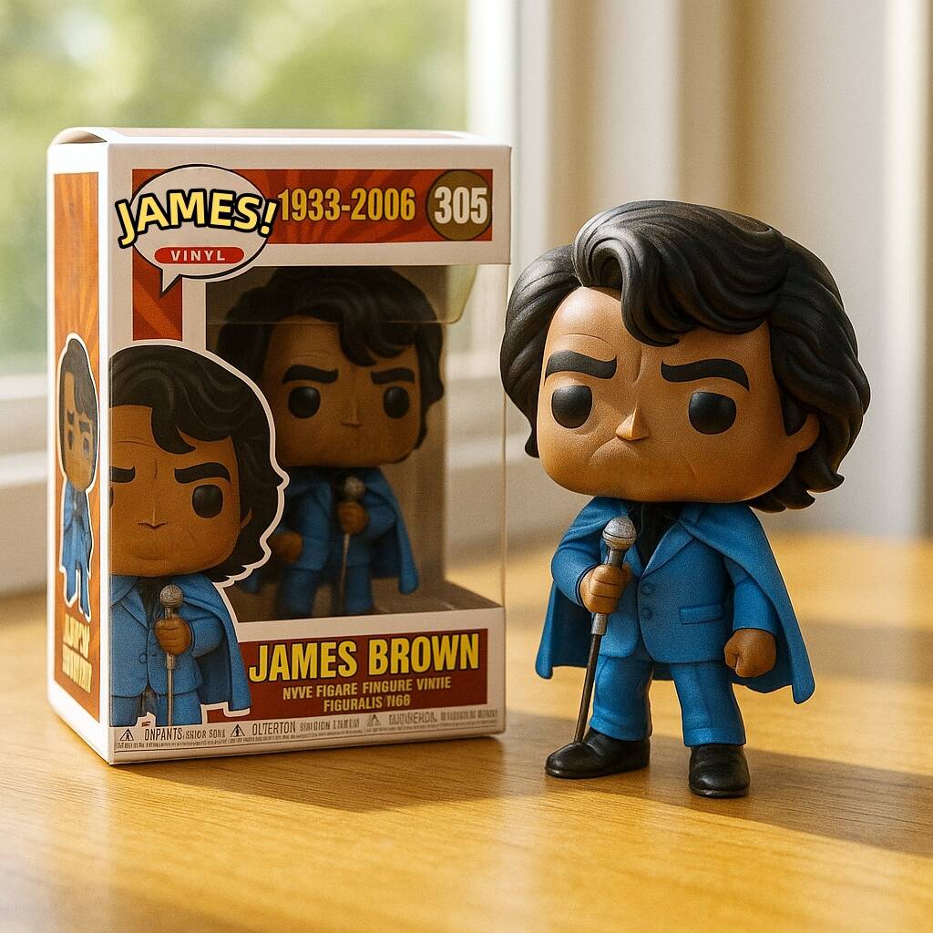 James Brown 1933–2006 Memorial Pop Figure!