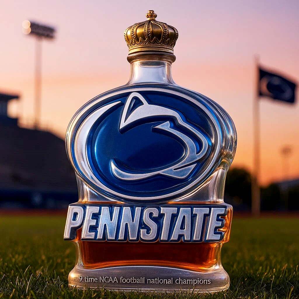 PENNSTATE Nittany Lions honor Whiskey Bottle