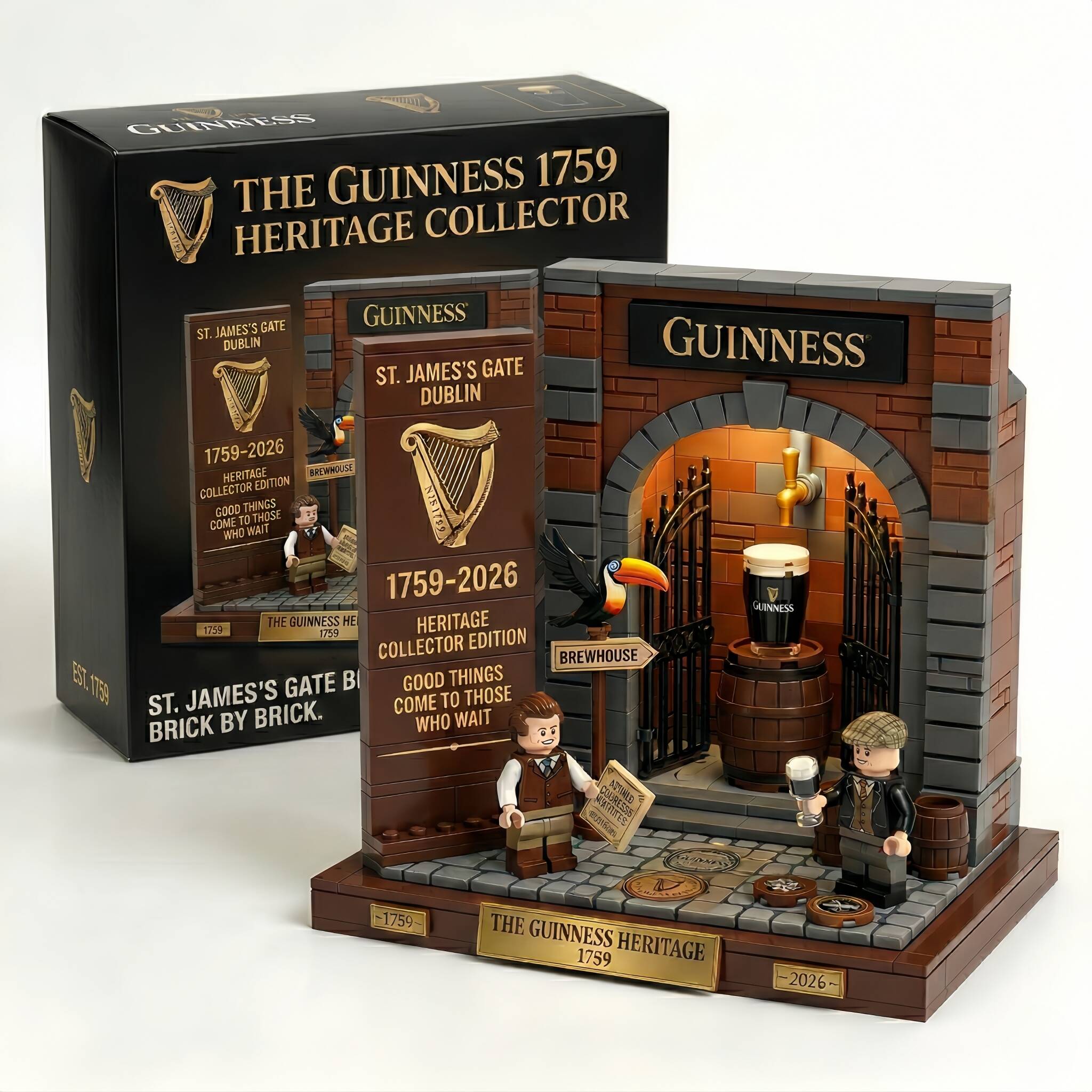 The Guinness 1759 Heritage Collector Brick Edition