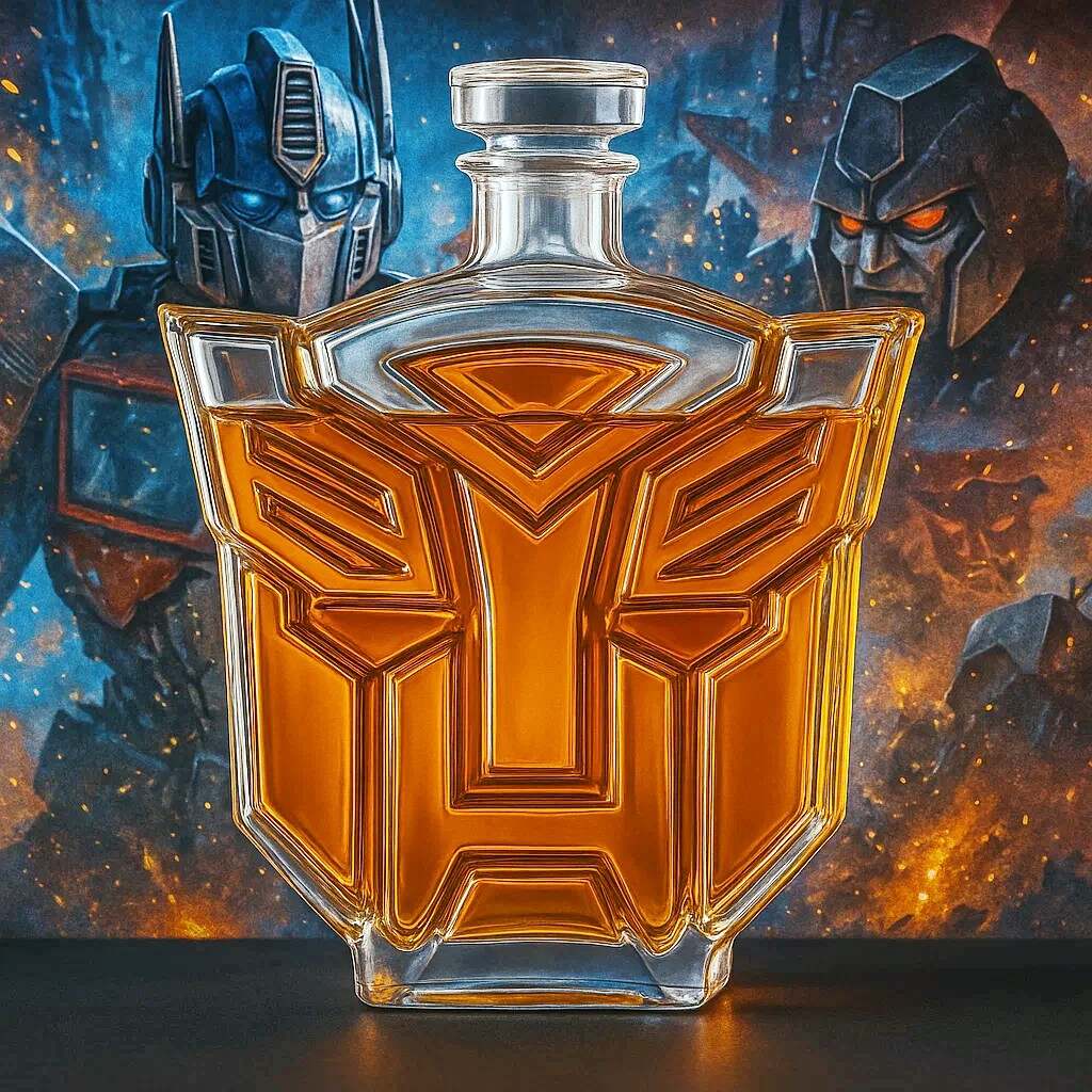 Transformers Classic LOGO Whisky Bottle