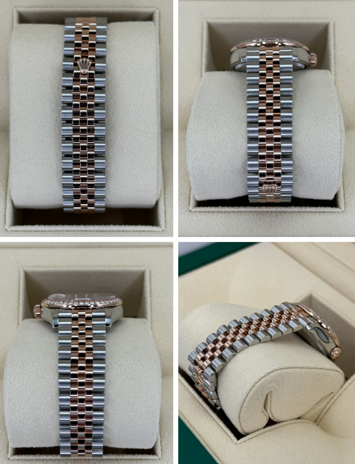 NEW 2023 Datejust 31mm 278381RBR Two-Tone Rose 10 Diamond Dial