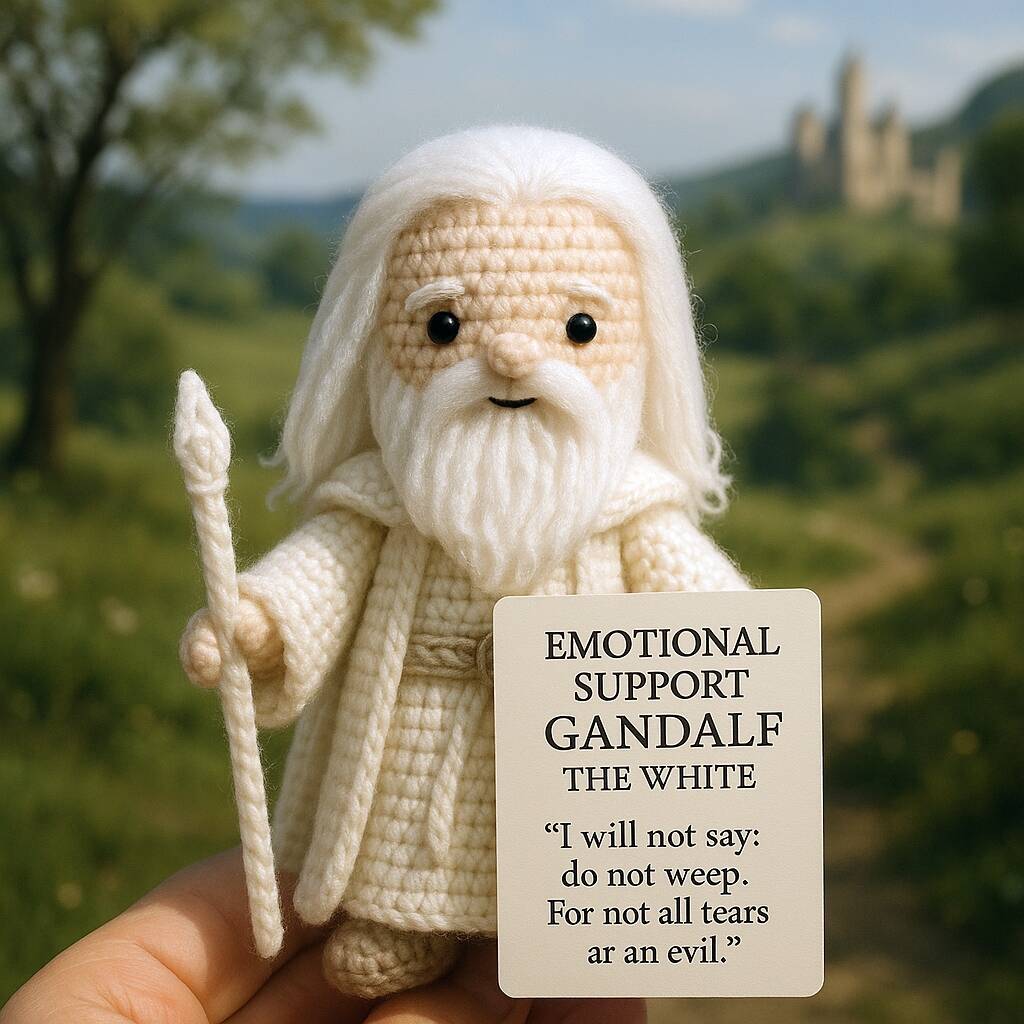 Gandalf Emotional Support Doll