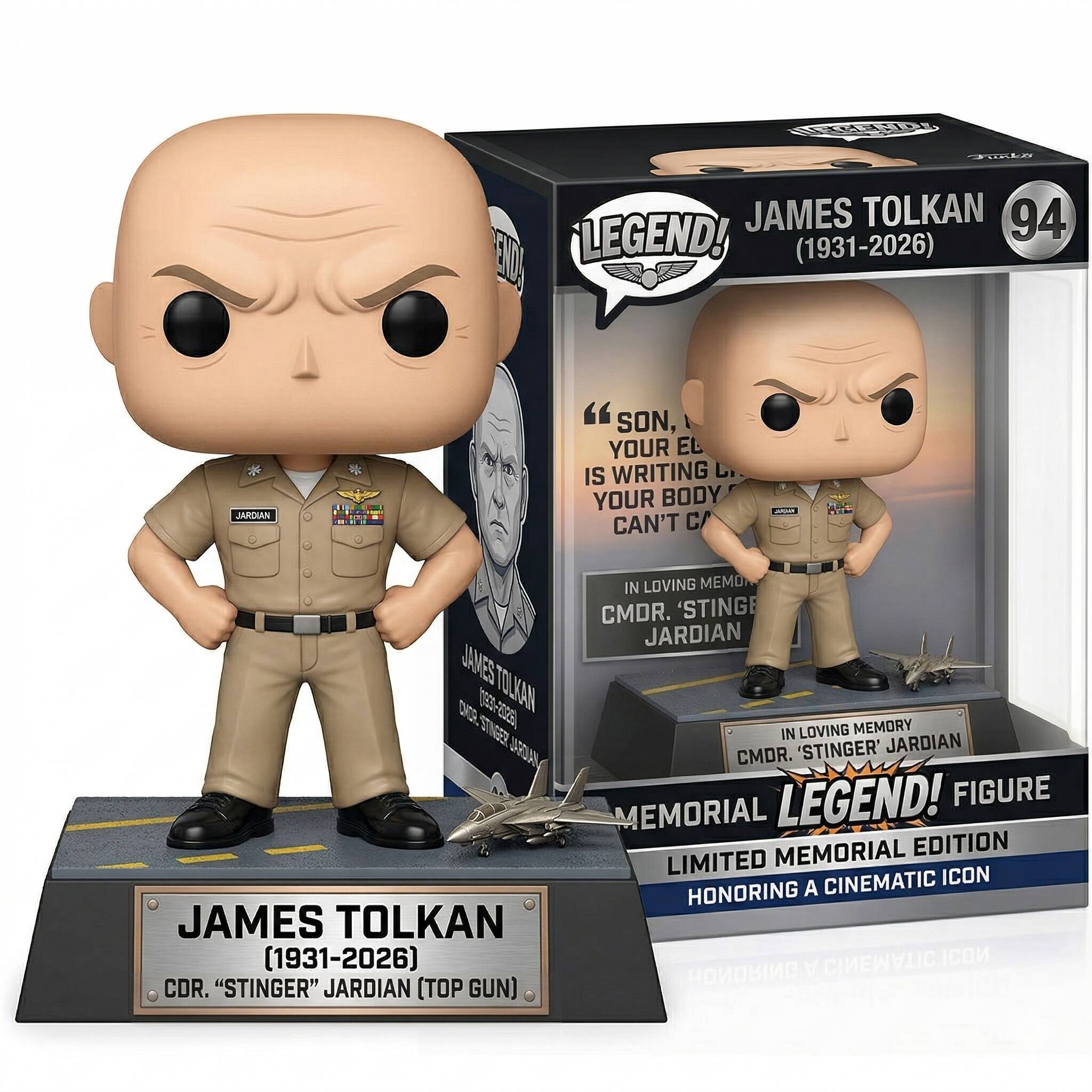 James Tolkan Legend Memorial Pop!