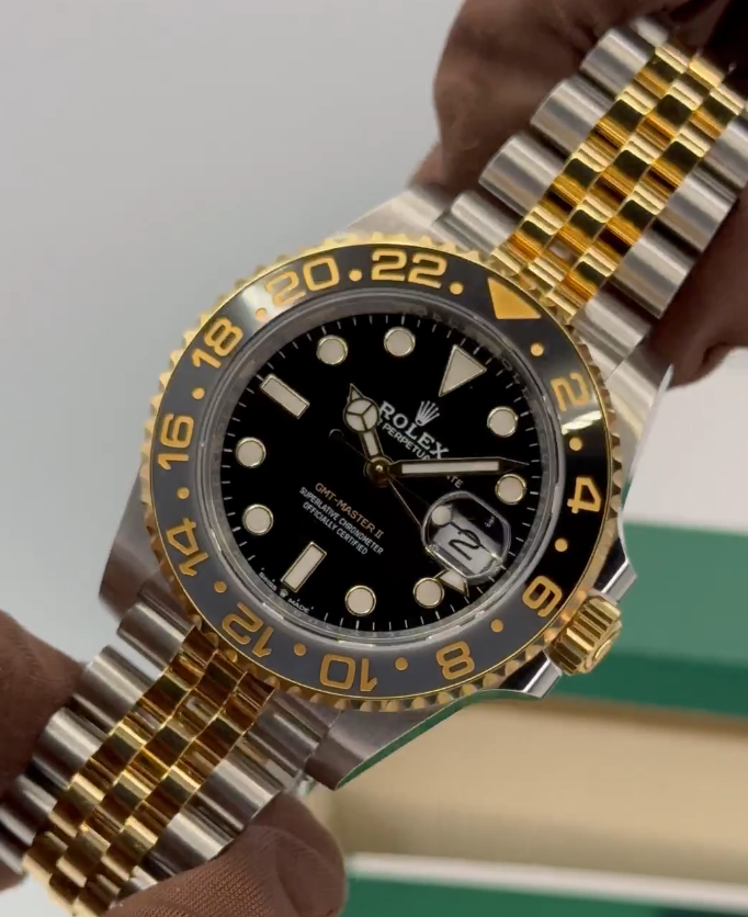 NEW 2026 Rolex GMT-Master II 40mm 126713GRNR Two-Tone Jubilee