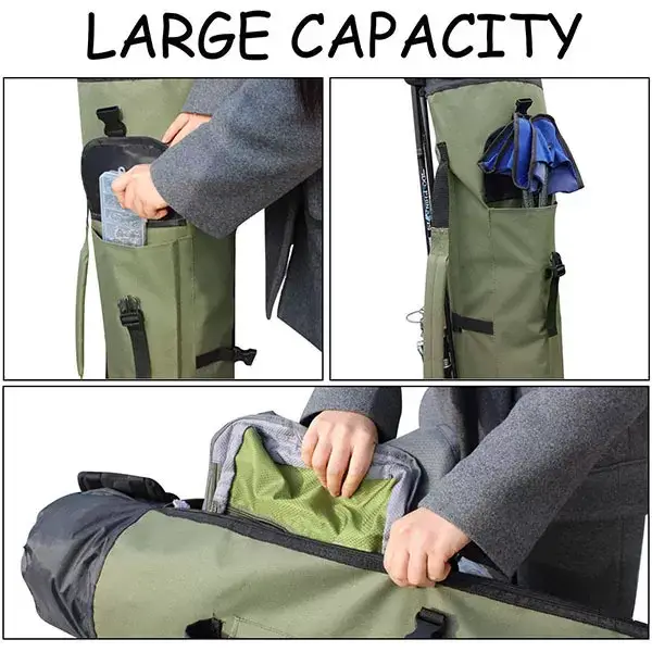 Portable Fishing Rod & Tackle Bag