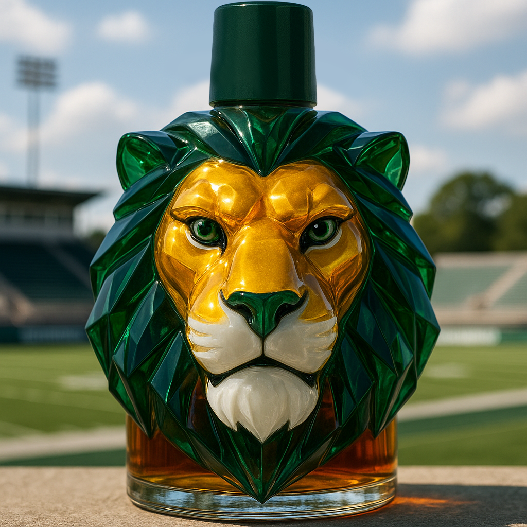 Southeastern Louisiana Lions Whiskey Bottle