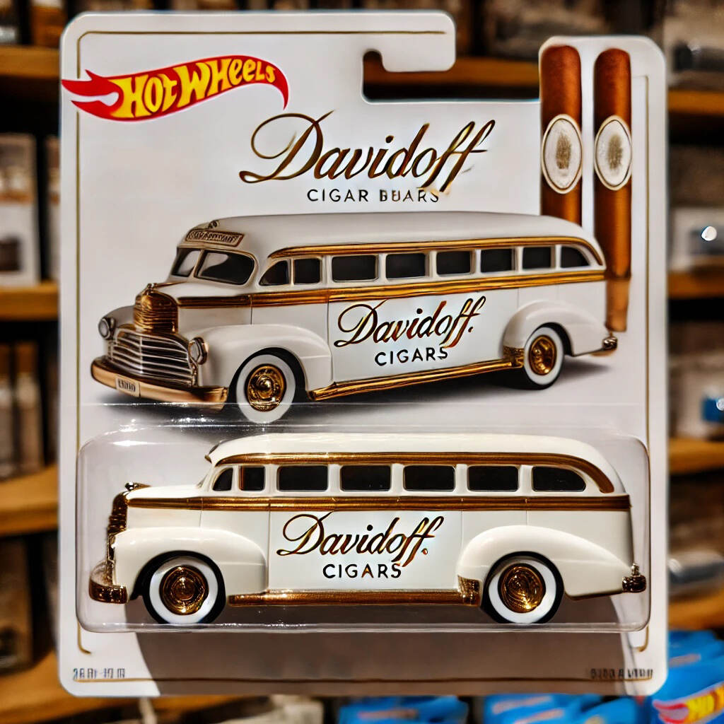 Hot Wheels Cigar bus Rides