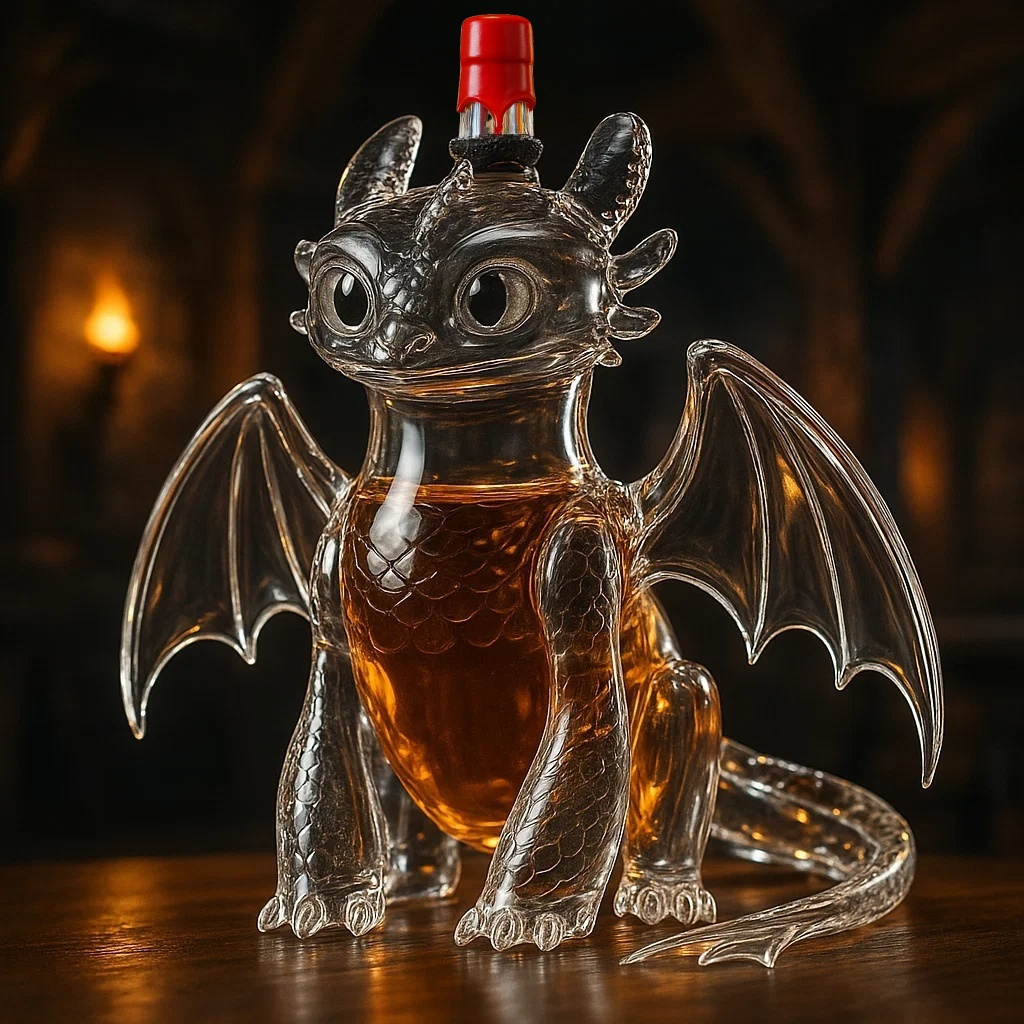 Toothless Whiskey bottle