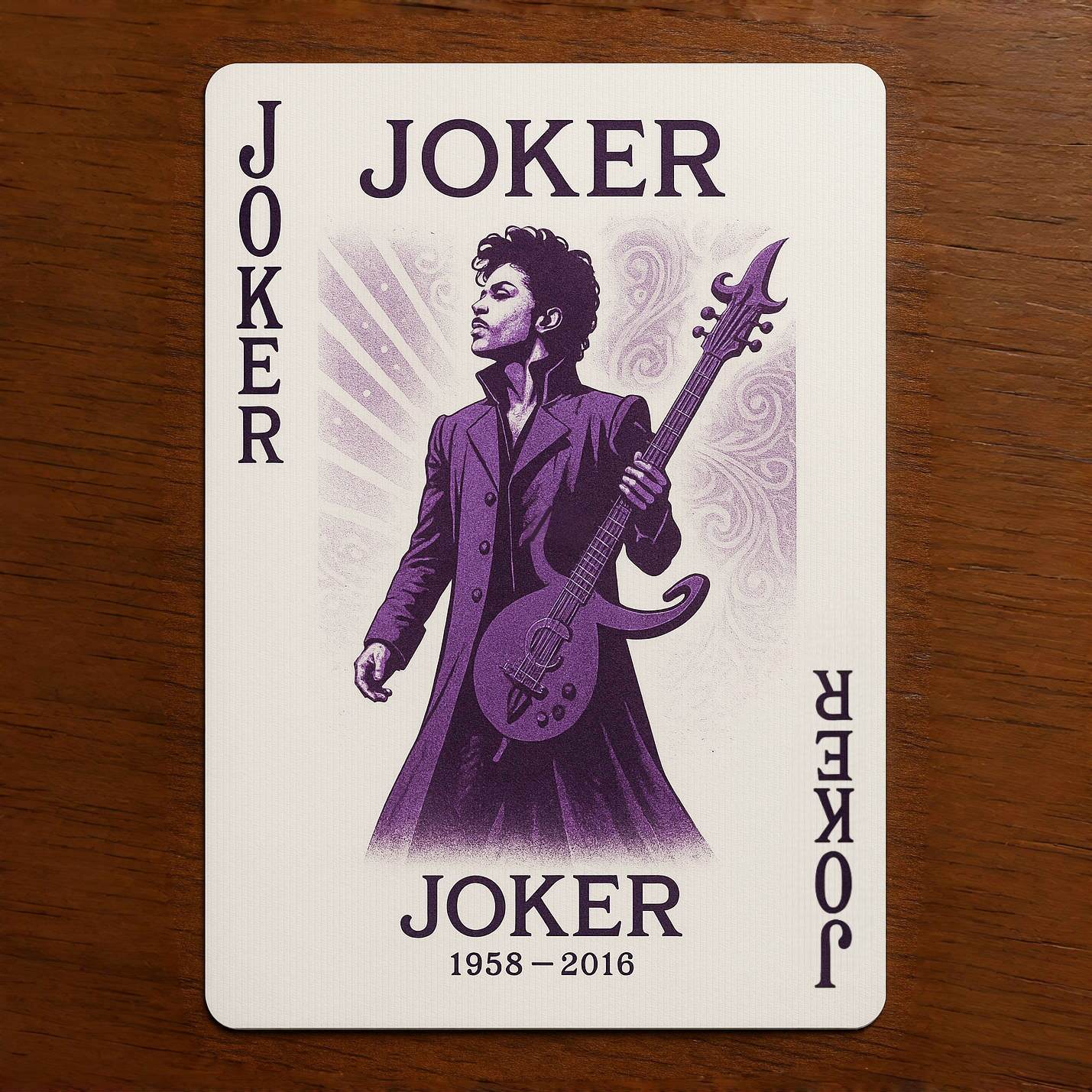 Prince 1958–2016 Memorial Playing Cards