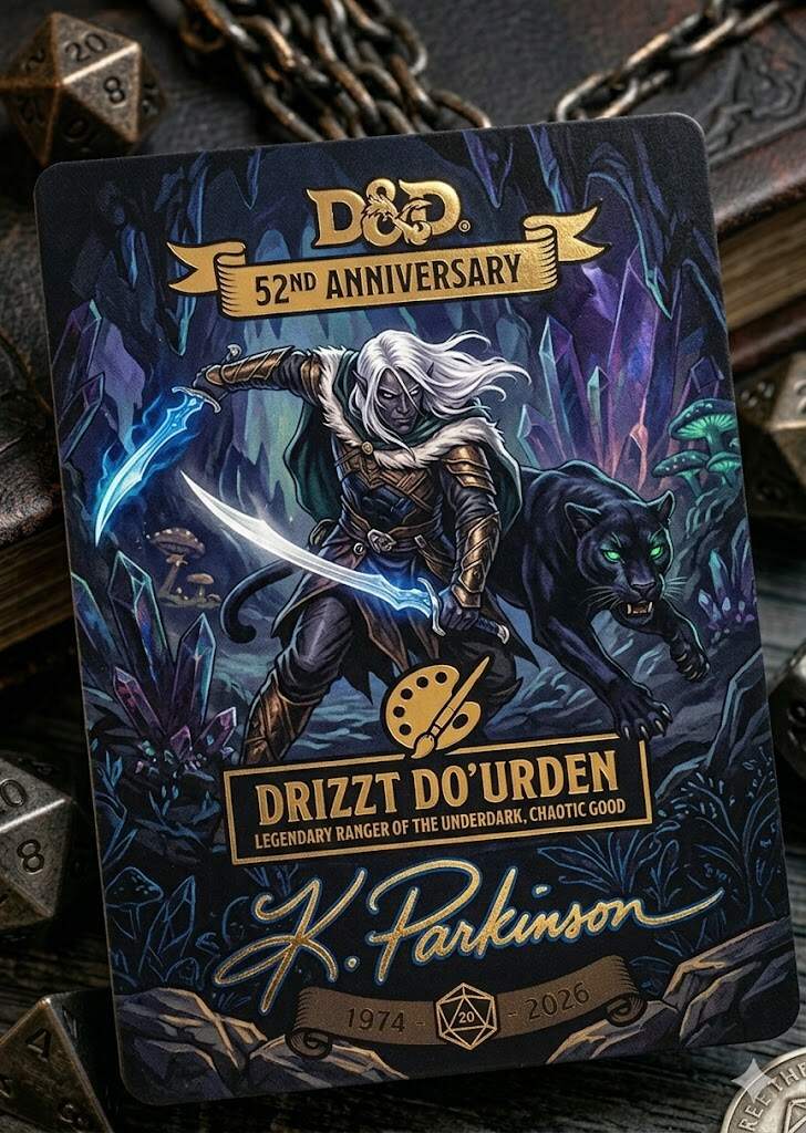 D&D 52nd Anniversary TCG Cards