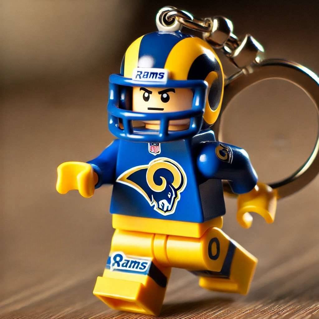 Football Team Keychains