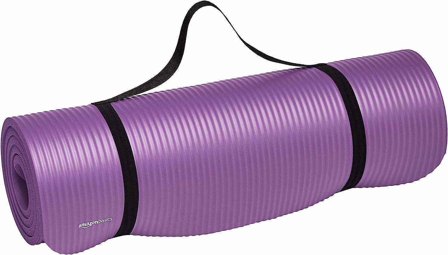Amazon Basics 1/2-Inch Extra Thick Exercise Yoga Mat