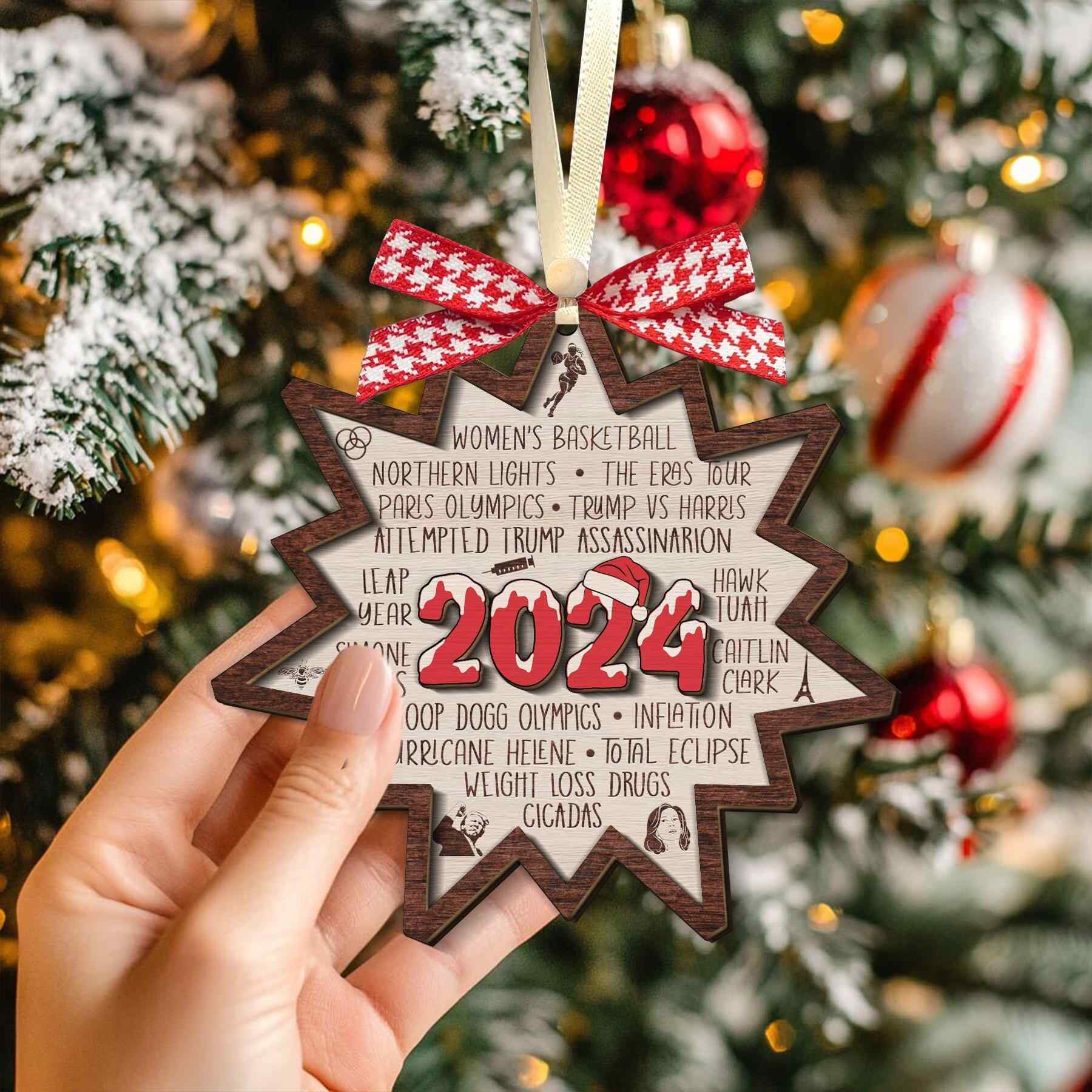 Notable Events 2024 Christmas Ornament