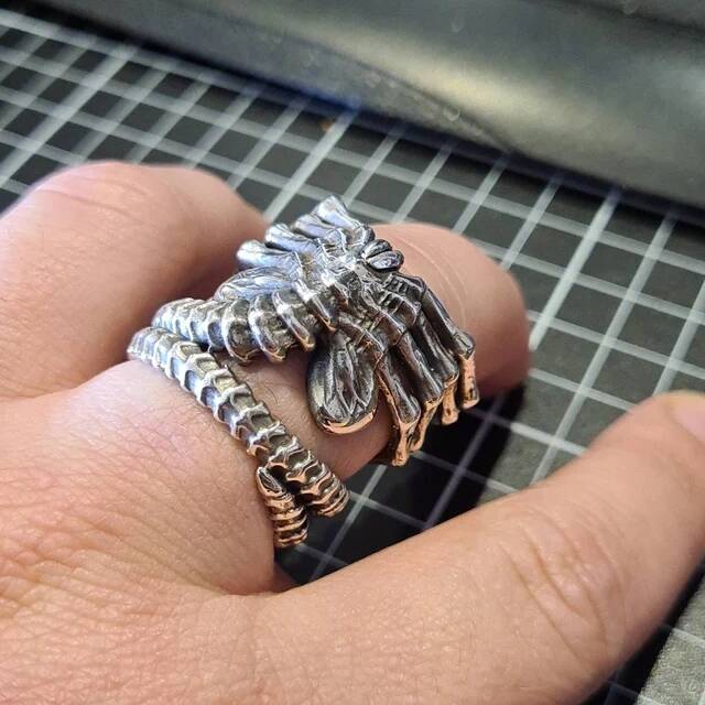 👾Alien Ring , Chestburster, Xenomorph , Facehugger