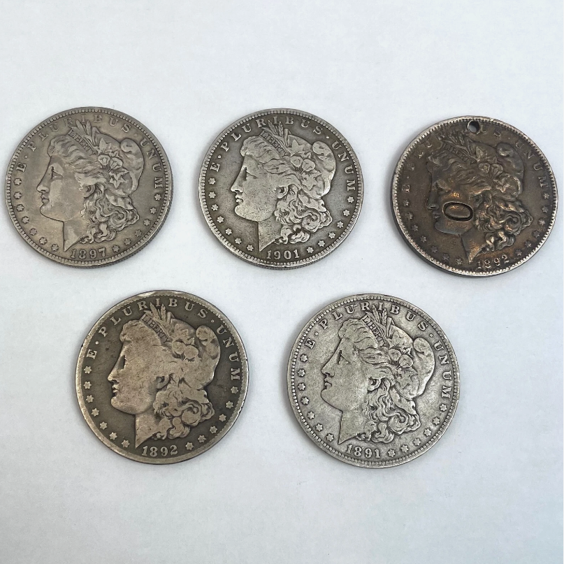【Complete Set】1879–1904 O Morgan Silver Dollar Set-26PC — MS60💰 Free Shipping & Quality Assurance