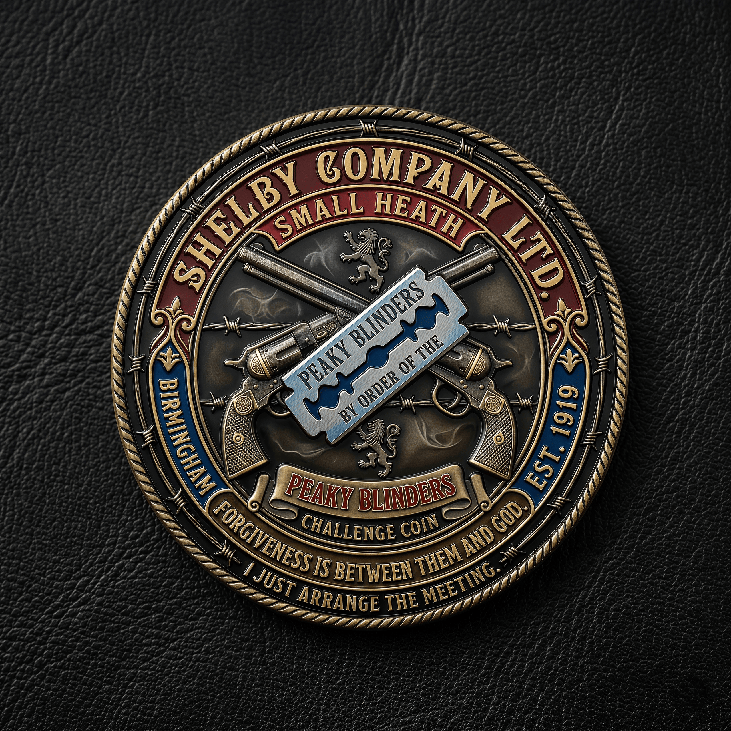 Peaky Blinders Challenge Coin