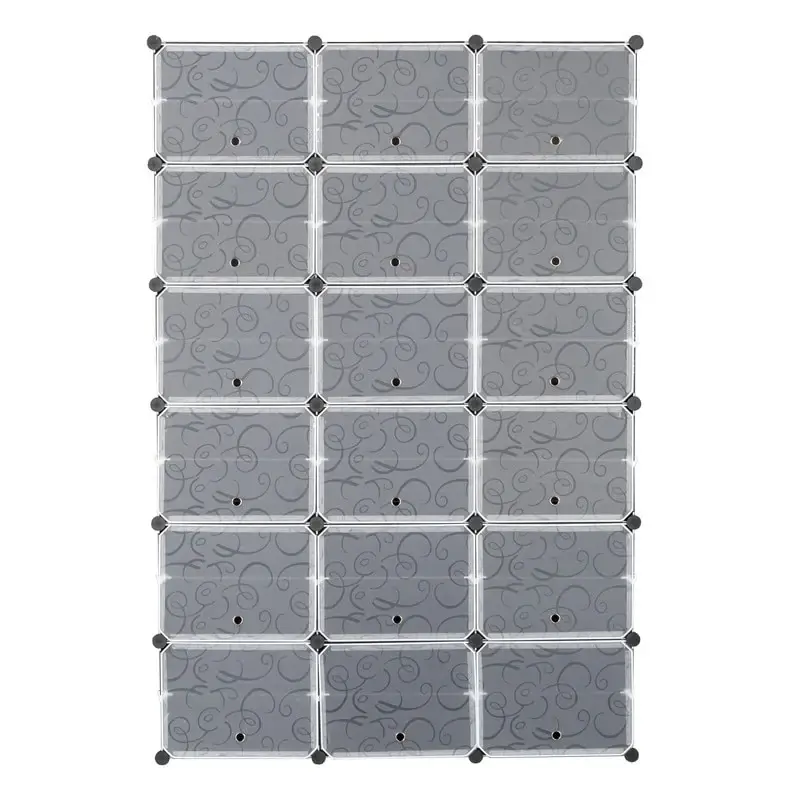 Portable Shoe Rack Organizer 66-72 Pair Tower Shelf Storage Cabinet