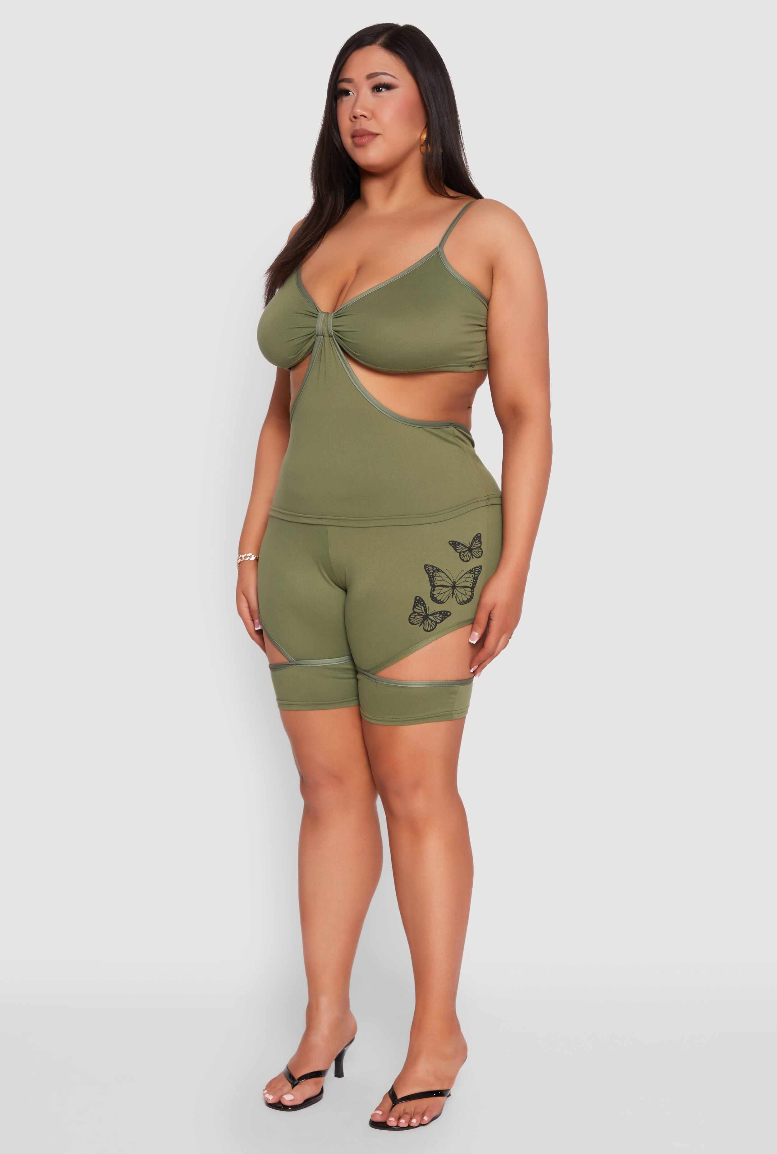 Plus Size Cut Out Cami