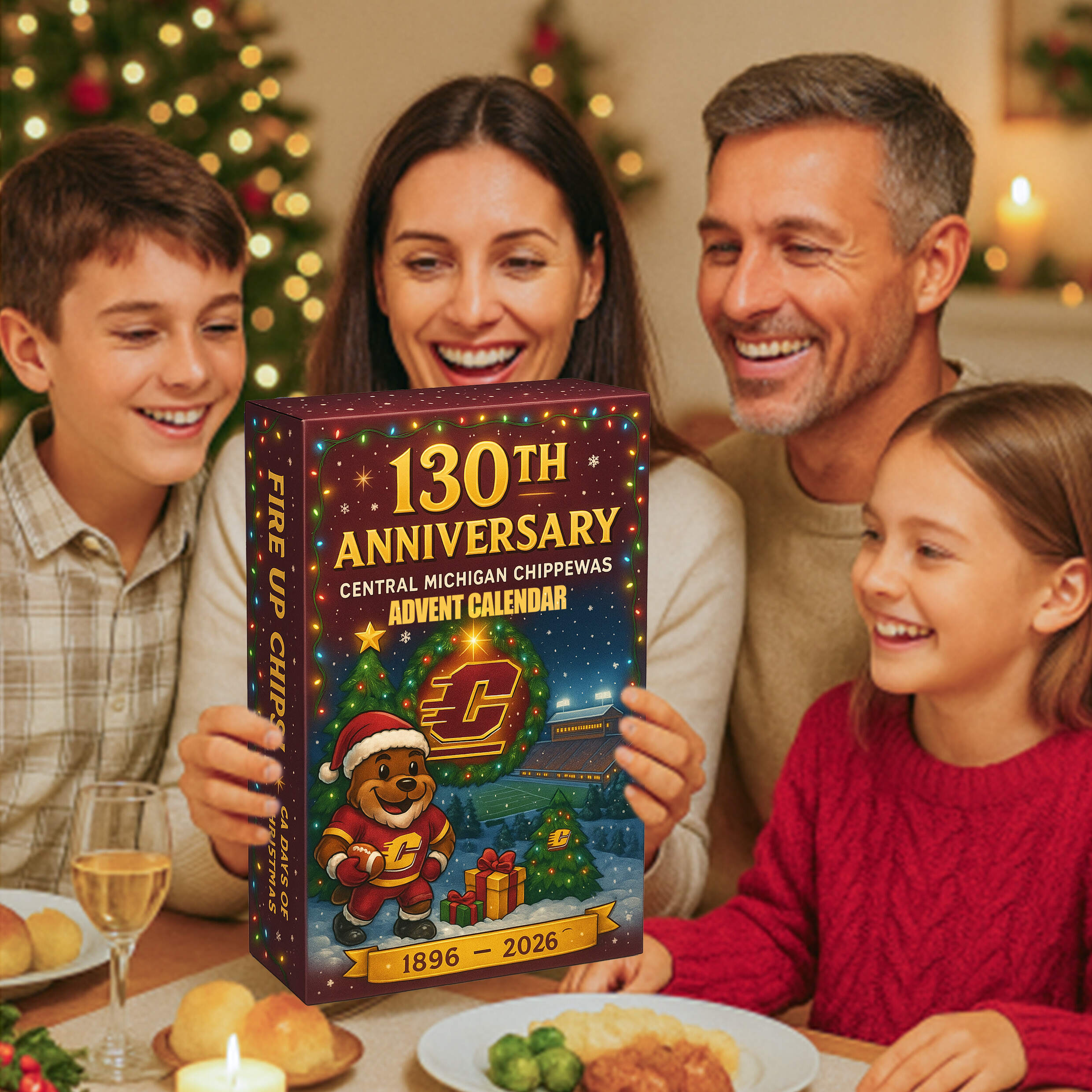Central Michigan Chippewas 130th Anniversary Advent Calendar