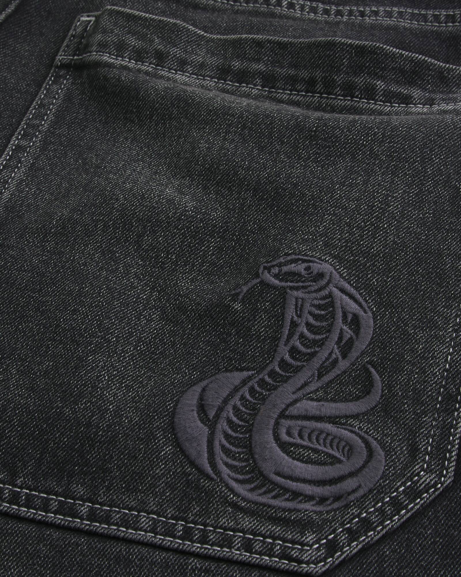 Medium Wash Skater Baggy Jeans