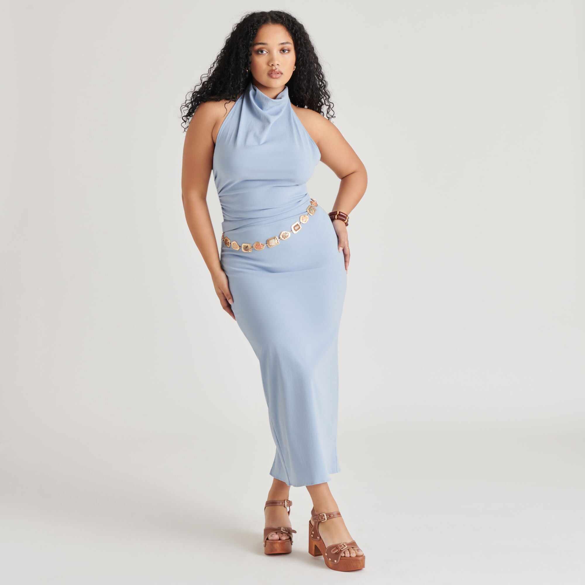 YANDY HEELS COGNAC LEATHER