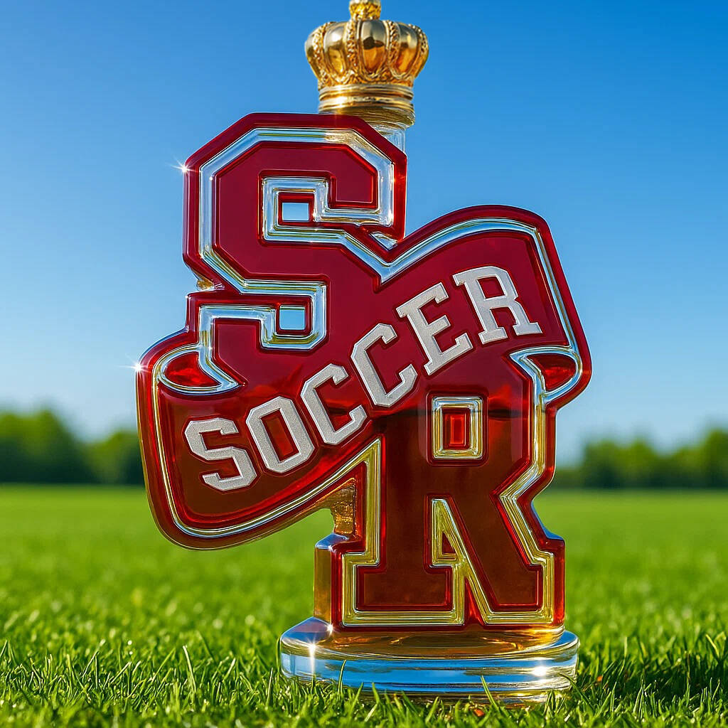 Soccer Whisky Bottle