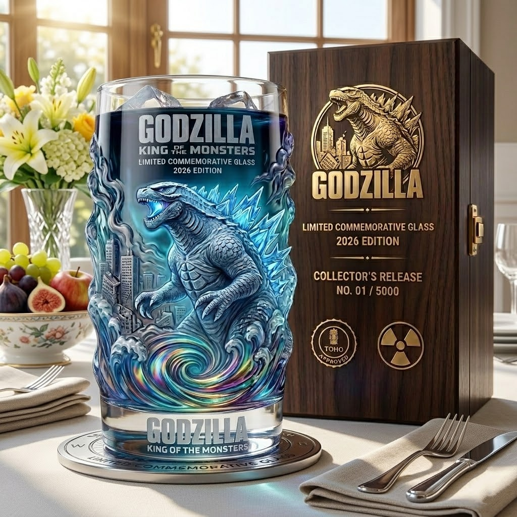 Godzilla Collectible Glass