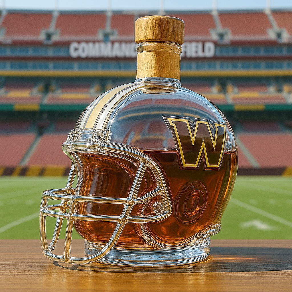 Washington Commanders Helmet Whiskey Bottle