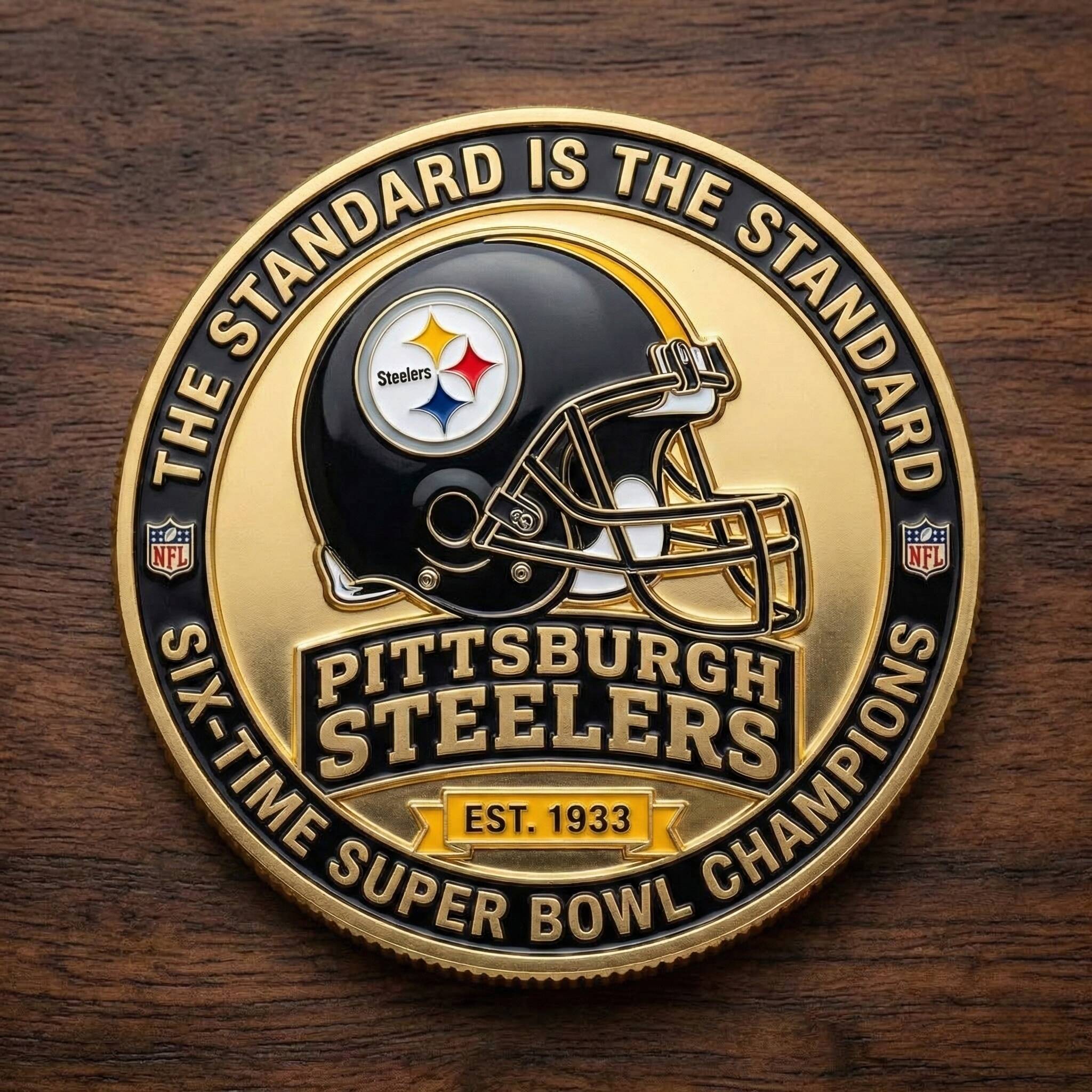 Mike Tomlin 19-Season Farewell Commemorative Coin