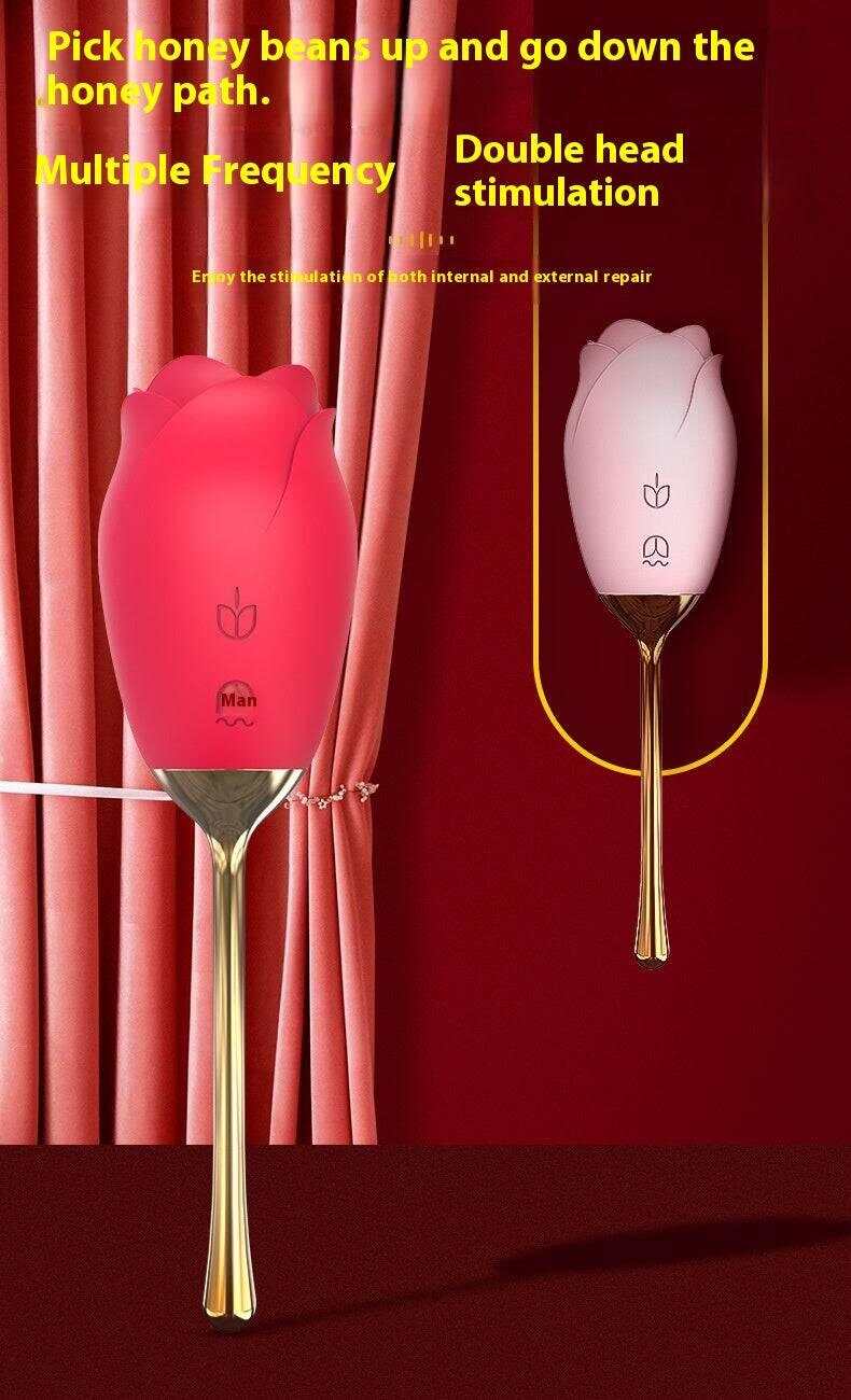Rose Tongue Licking Sucking Clitoral Vibrator